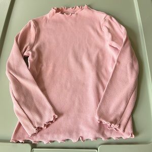 Girls Long Sleeve Ribbed 3T Shirt